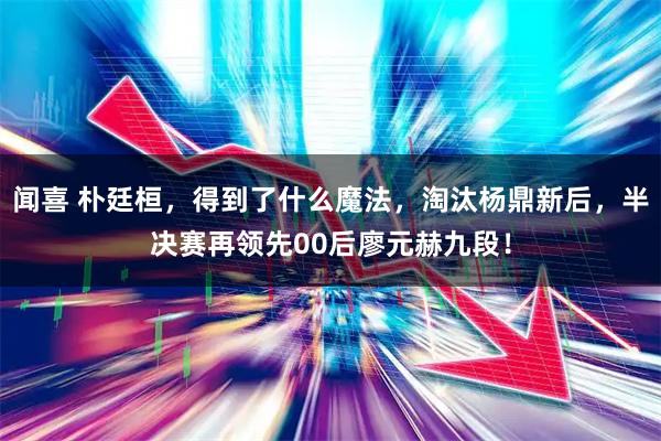 闻喜 朴廷桓，得到了什么魔法，淘汰杨鼎新后，半决赛再领先00后廖元赫九段！